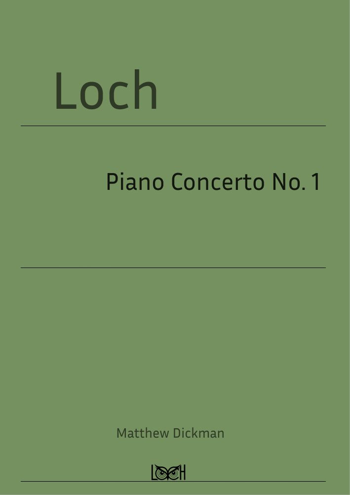 Piano Concerto No.1 cover
