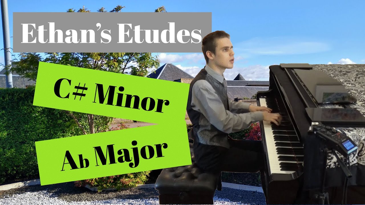 Ethan playing the piano